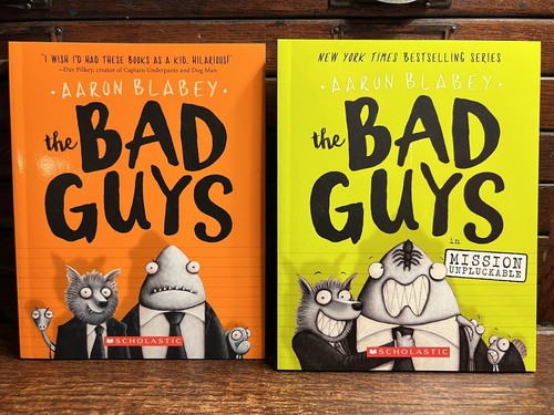 The Bad Guys Box Set: Books 1-8 by Aaron Blabey Paperback + Guide - UNREAD - NM+ - Picture 7 of 14