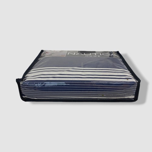 Nautica Home Blue Striped Craver Reversible 2-Piece Twin Duvet Cover Set - Picture 7 of 7