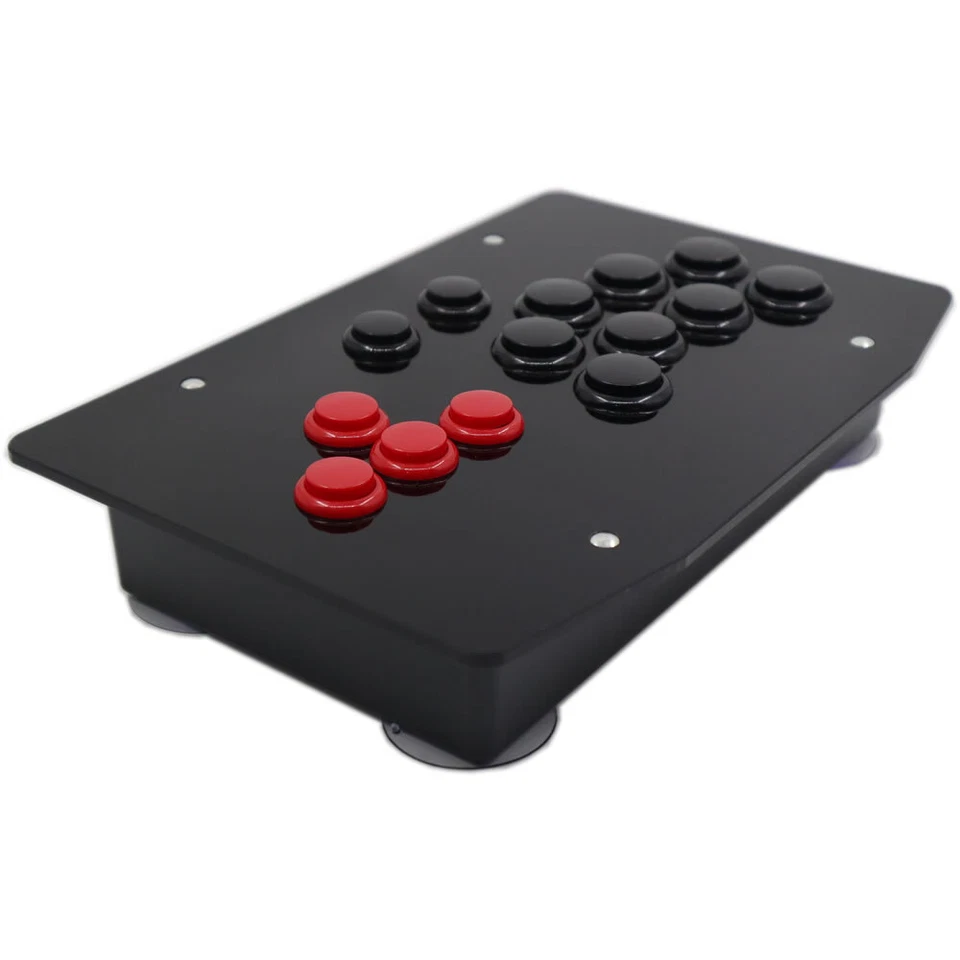 RAC-J500BB All Buttons Arcade Fight Stick Controller Hitbox Style Joystick PC US - Image 3 of 4