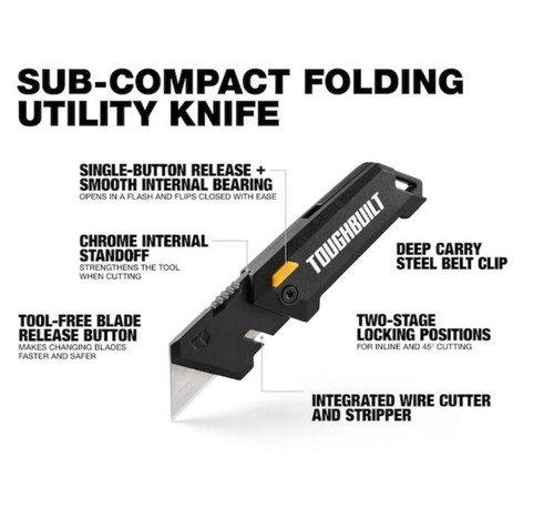 Tough Built Subcompact Utility Folding Knife - Picture 6 of 7