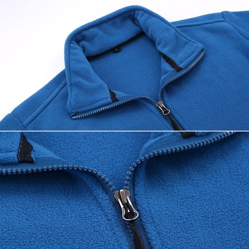 Womens Ladies Fleece Jacket Full Zip Up Warm Classic Micro Fleece Anti Pill Tops - Picture 4 of 21