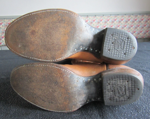 TONY LAMA Gr . 40 Cowboy Boots Western Stiefel Braun Leder Schuhe - Bild 6 von 12
