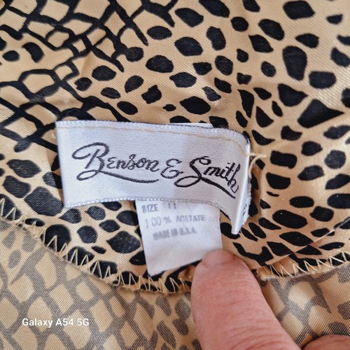 Benson Smith 1980s Vintage Sophisticated Classy Flirty Jumpsuit Romper Taper leg - Picture 7 of 8