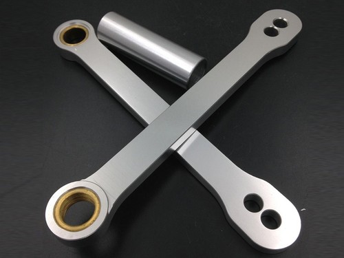 New Silver Lowering Links For Honda CBR600RR 2003-2006 CBR1000RR 2004-2007 - Picture 3 of 4