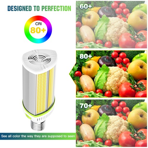 3CCT LED Shoebox Area Corn Light Bulb 120W Retrofit Kits Lamp E39 Rotatable Base - Picture 13 of 14