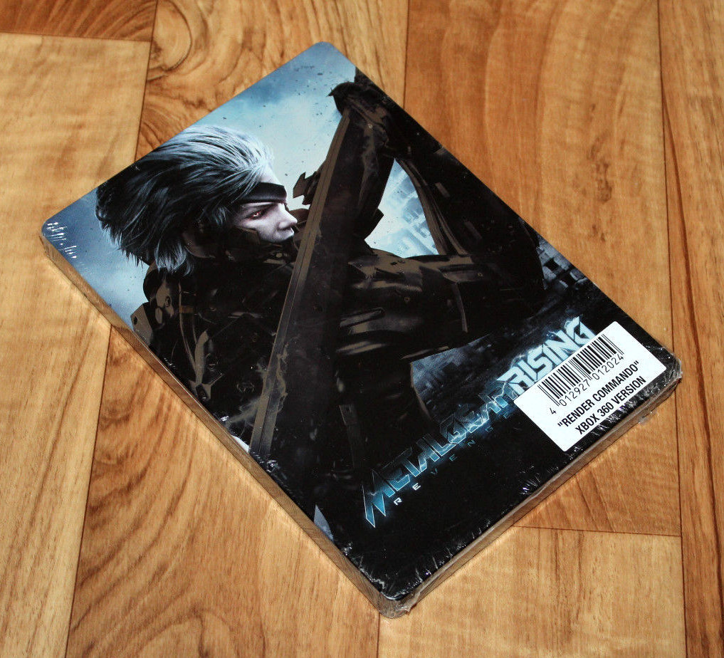 Metal Gear Rising Revengeance Rare Steelbook Size : G1 / PS3