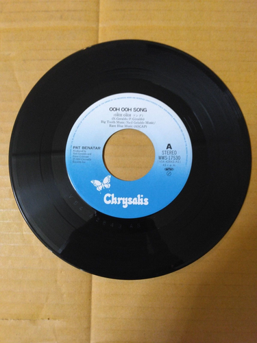 Japanese press 7" PAT BENATAR OOH OOH SONG / LA CANCLON OOH OOH - Picture 4 of 8