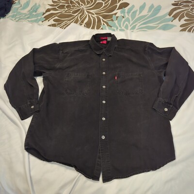 Levi’s 00s LOOSE FIT Black denim shirt s-l400.jpg