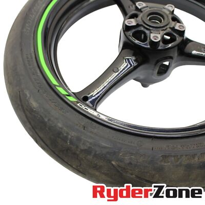 2021-2024 Kawasaki Ninja ZX10R Front Wheel Michelin Tire 2021-2024 Kawasaki Ninja ZX10R Front Wheel Michelin Tire
