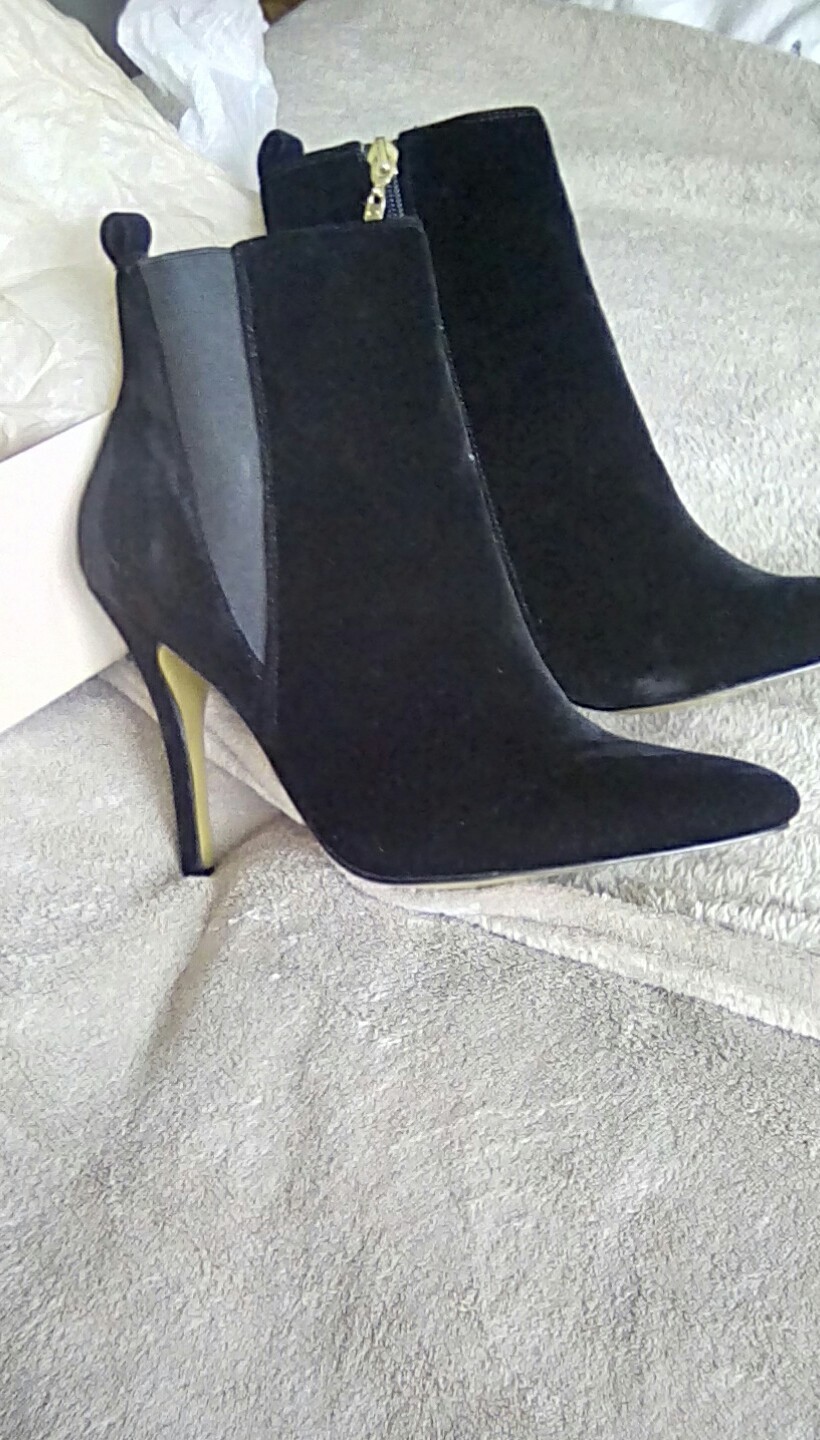schwarz VELVET Stiefel RAVEL SZ 6 NEW IN BOX schwarz VELVET Stiefel RAVEL SZ 6 NEW IN BOX