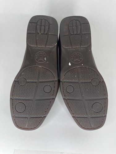 Mephisto Hombres Mocasines Sin Cordones Talla 9.5 Marrón Cuero Informal Zapatos de Vestir Cómodos - Imagen 14 de 15