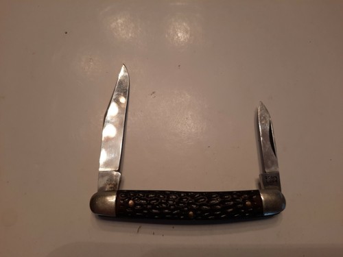 Vintage Monarch Japan Stag Horn Pocket Knife - Picture 2 of 3