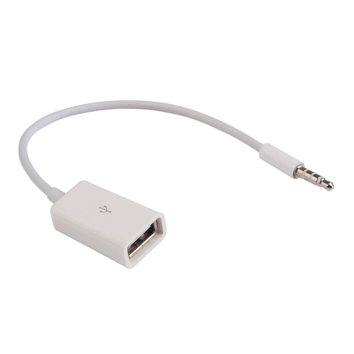 Sync 3.5mm Male AUX Auxiliary Audio Plug Jack to USB Cord Converter Cable - Afbeelding 6 van 6