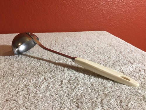Androck weiß Herzgriff Schöpfkelle Dipper (12") Vintage - Bild 8 von 12