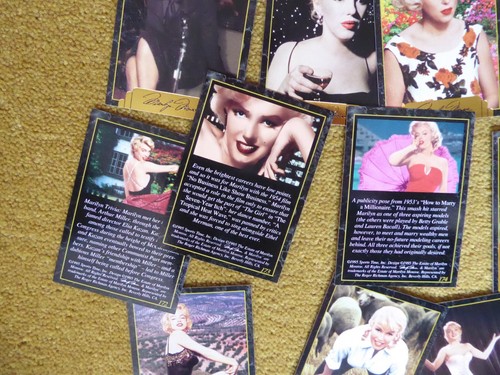 Marilyn Monroe complete Full set of trading cards base set by Sports Time 1995 - Picture 17 of 17
