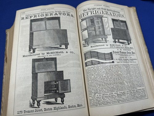 1870 Boston Directory, 300+ Pgs Ads ~ Ship Building, Undertaker, Submarine Work! - Bild 7 von 24