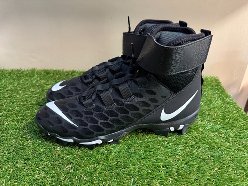 Nike Force Savage Shark 2 Black Football Cleats AQ7722-001 Men’s Size 10 NEW - Picture 3 of 9