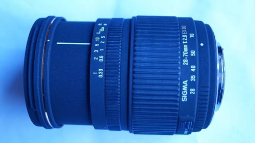 PENTAX FIT Sigma EX DG 28 - 70 mm F/2.8 Lens + HOOD + CAPS + CASE + BOX 28-70mm - Picture 2 of 11