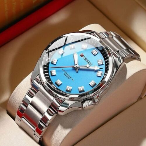 โ๐ผ Men's Business Steel Belt Waterproof Quartz Watch ๐งโจ - Picture 4 of 5