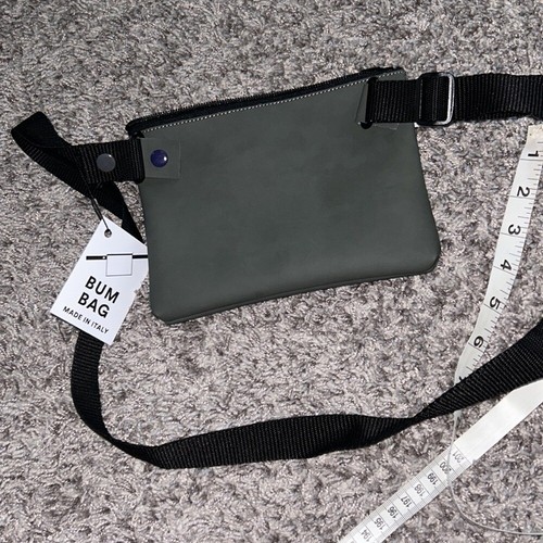 🆕 Riga Bauchtasche Crossbody Reißverschluss Grau Geldbörse - Bild 6 von 7