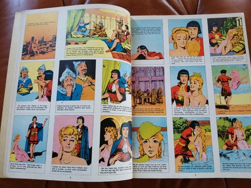 Cómic danés."Prins Valiant på eventyr" No 11 .Hal R.Foster.1977.1a edición - Imagen 5 de 9