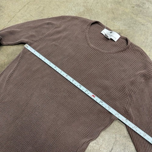Vintage Saks Fifth Avenue 100% Seide Rippstrick Pullover - Bild 3 von 4