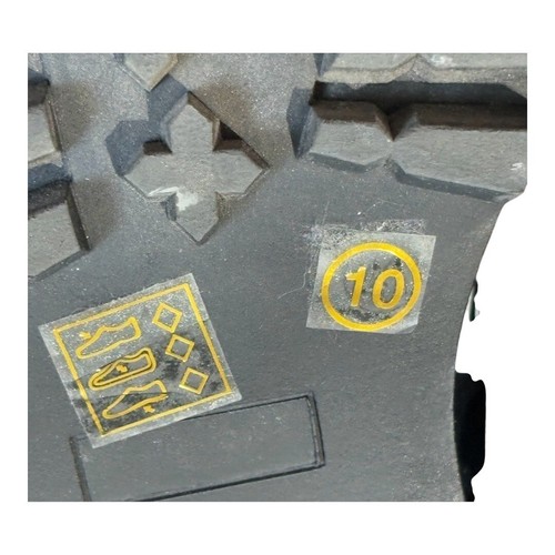 Hot Topic Yin-Yang Mary Janes Correa en T Plataforma Gruesa Suela Zapatos Talla 10 - Imagen 13 de 15