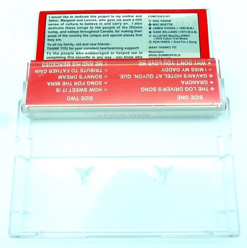 Rare Indy Canadian Country Gail Gavan For The Love Of The Valley Vol. 1 Cassette - Picture 5 of 7