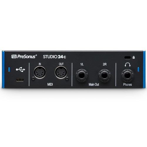 PreSonus Studio 24C USB Interface Bundle with Mogami XLR and Hosa TRS Cables - Picture 5 of 8