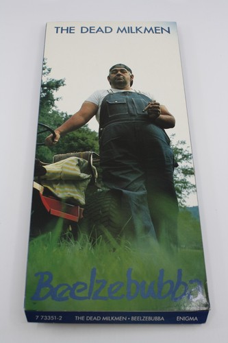 The Dead Milkmen Beelzebubba 1988 Enigma Empty CD Long Box 1st Press NO CD Shiny - Picture 1 of 12