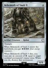 Behemoth of Vault 0 - 127 - NM - Universes Beyond: Fallout - MTG