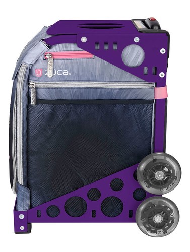 Zuca Ice Dreamz Lux Sport Insert Bag with Purple Frame and Packing Pouch Set - Picture 10 of 12