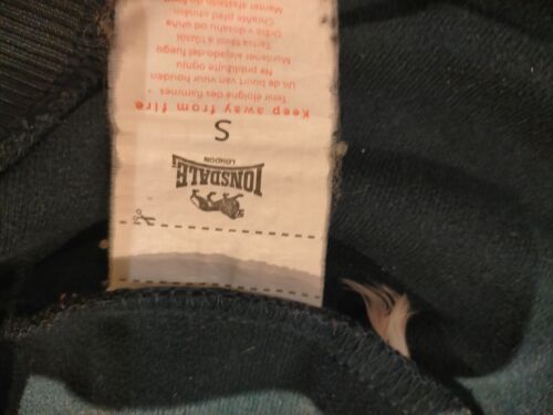 Lonsdale tracksuit top black small - Picture 2 of 3