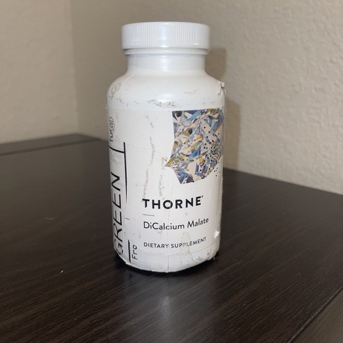 Thorne Research DiCalcium Malate Dietary Supplement - 120 Caps (CosmeticWear) - Picture 1 of 3