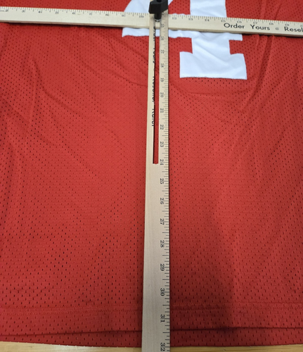 Vintage Ohio State Buckeyes Nike Team Men's Football Jersey Red 2XL - Picture 12 of 12