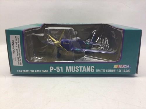 Racing Champions Brickyard 400 P-51 Mustang 1:44 Plane Bank - Picture 7 of 7