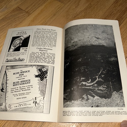 1946 PIKES PEAK OR BUST Guide Book SIGHTSEEING Book - Bild 6 von 9