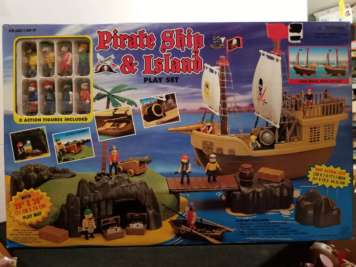 PIRATE SHIP AND ISLAND PLAYSET 20