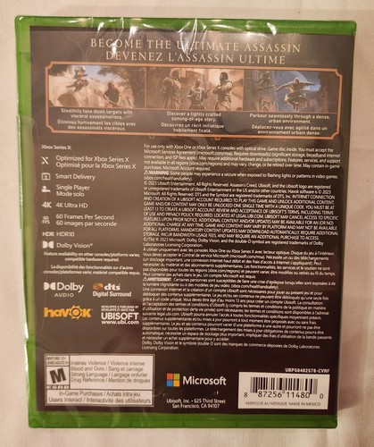 Nuevo juego Assassin's Creed: Mirage (Microsoft Series X / Xbox One, 2023) - Imagen 2 de 2
