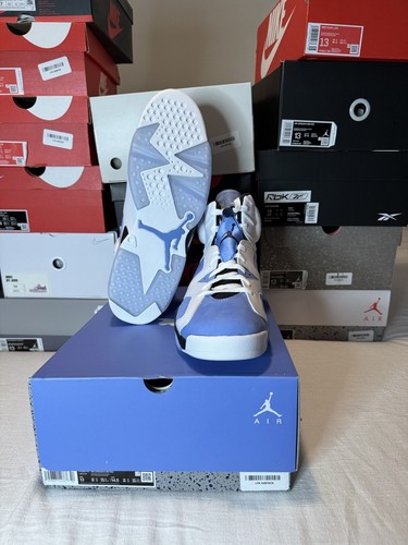 Size 13 - Jordan 6 Retro Mid UNC Home - Picture 5 of 5