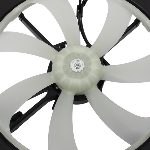 Radiator Condenser Cooling Fan Assembly For 2007-2009 Toyota Camry 2.4L 2362CC - Picture 5 of 7