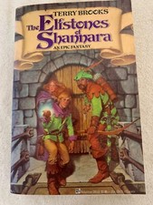 The Elfstones of Shannara Signed By Terry Brooks!!! 1st Ed 4th Print 1982 TPB VG