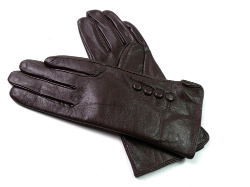 Womens Premium Quality Genuine Soft Leather Gloves Fully Lined Warm Winter Warm - Picture 16 of 213
