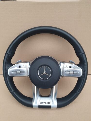 STEERING LENKRAD MERCEDES AMG W205 W213 W177 W118 GLE SCHALTWIPPEN DISTRONIC - Bild 11 von 11