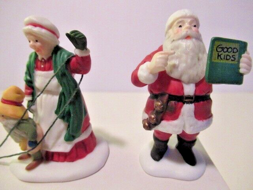 Colección Department 56 Heritage Village "SANTA & MRS.CLAUS" #5609-0-Retiro De Colección - Imagen 3 de 14