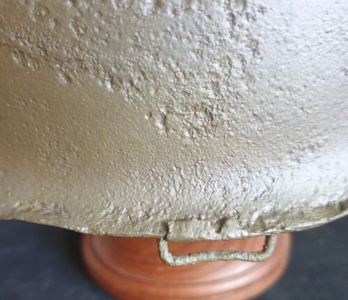 WW2 American MI Helmet Shell Relic Dedicated to the Fighting in Normandy in 1944 - Picture 7 of 18