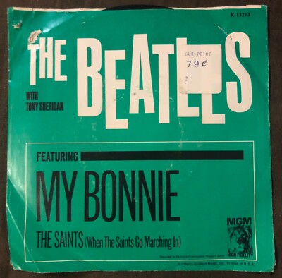 THE BEATLES My Bonnie - RARE Orig. 1964 MGM 45 - BEAUTIFUL NM DISC