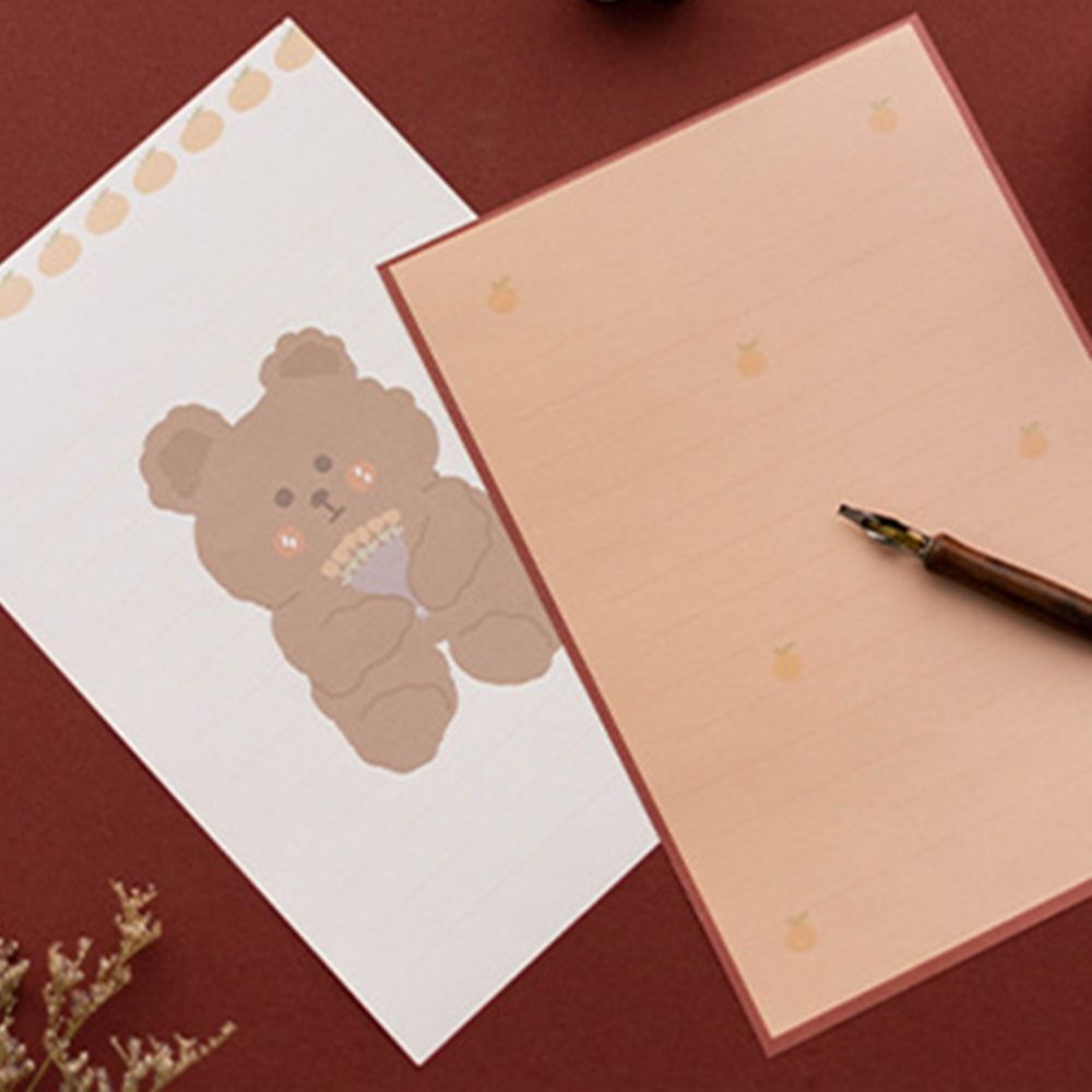 Student Handwritten Love Letter Greeting Card Letter Paper Envelope Paper - Picture 4 of 15