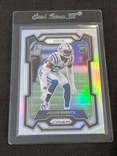 2023 Panini Prizm Football Julius Brents Rookie Silver Prizm #346 - Colts