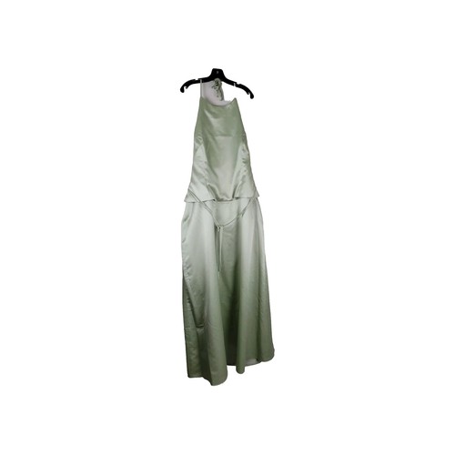 Bridesmaid Prom Formal Elegant Dress Blue Halter Sz 4 Multi & 1 Plus Sz See Disc - Picture 10 of 13